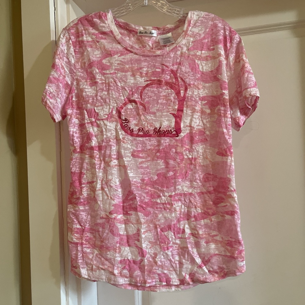 pink camo bass pro shops shirt